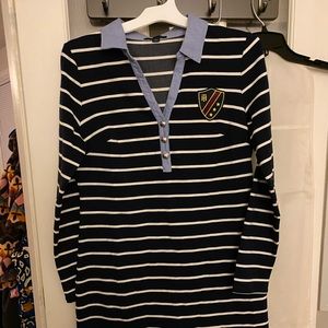Tommy Hilfiger Polo Dress Navy Preppy